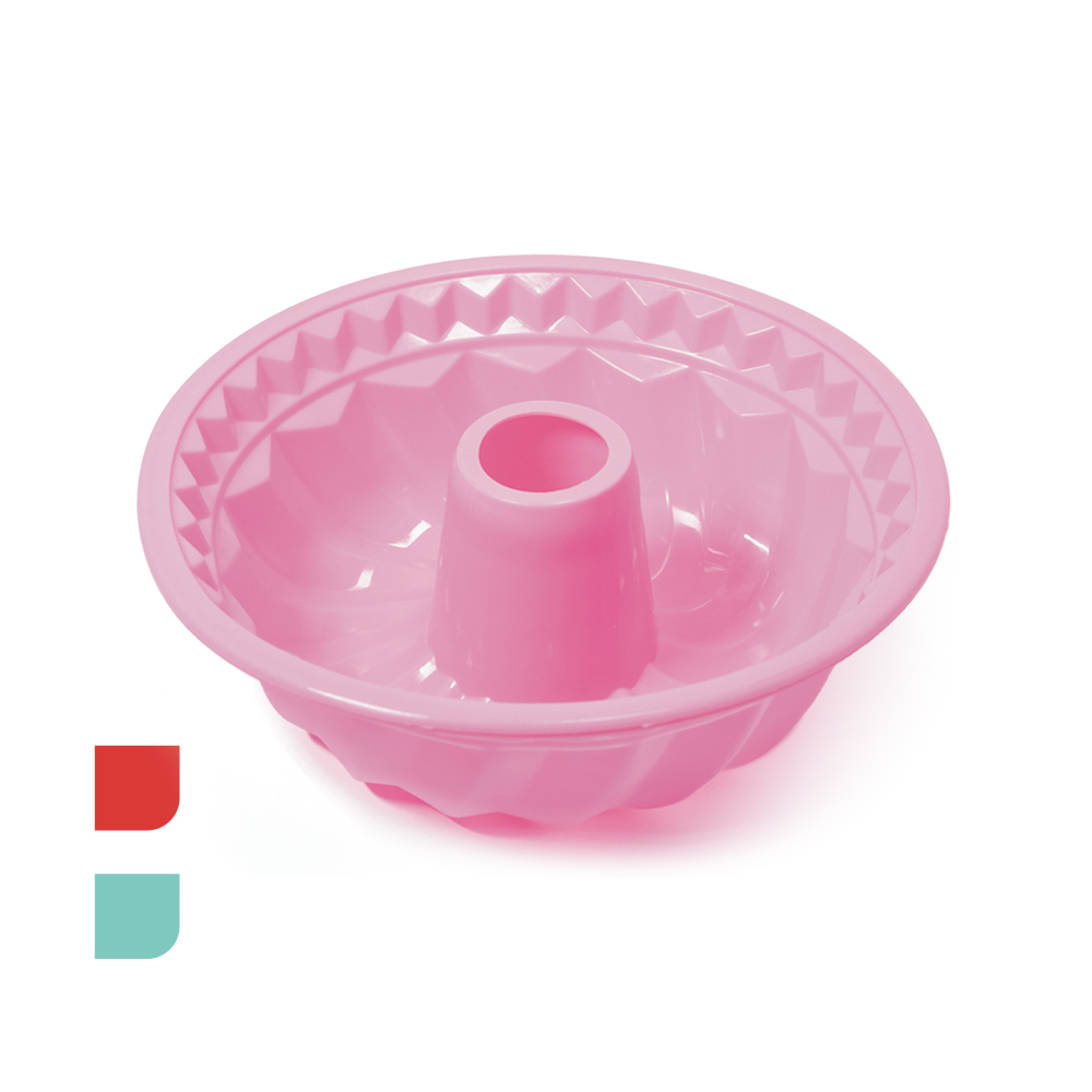 FORMA DE SILICONE P/ PUDIM 23CMX10CM - CM144