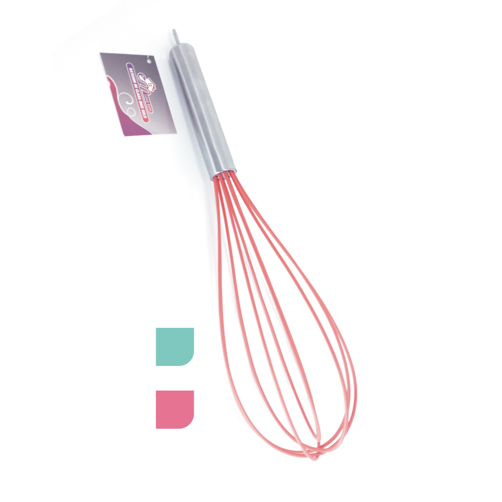 BATEDOR DE SILICONE 30CM CABO INOX - CM144