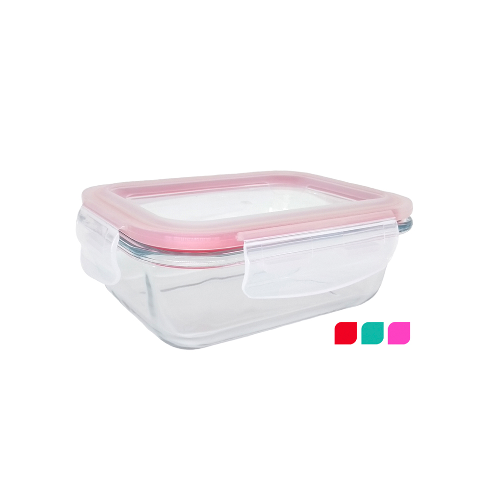 POTE DE VIDRO HERMÉTICO 370ML - CM48