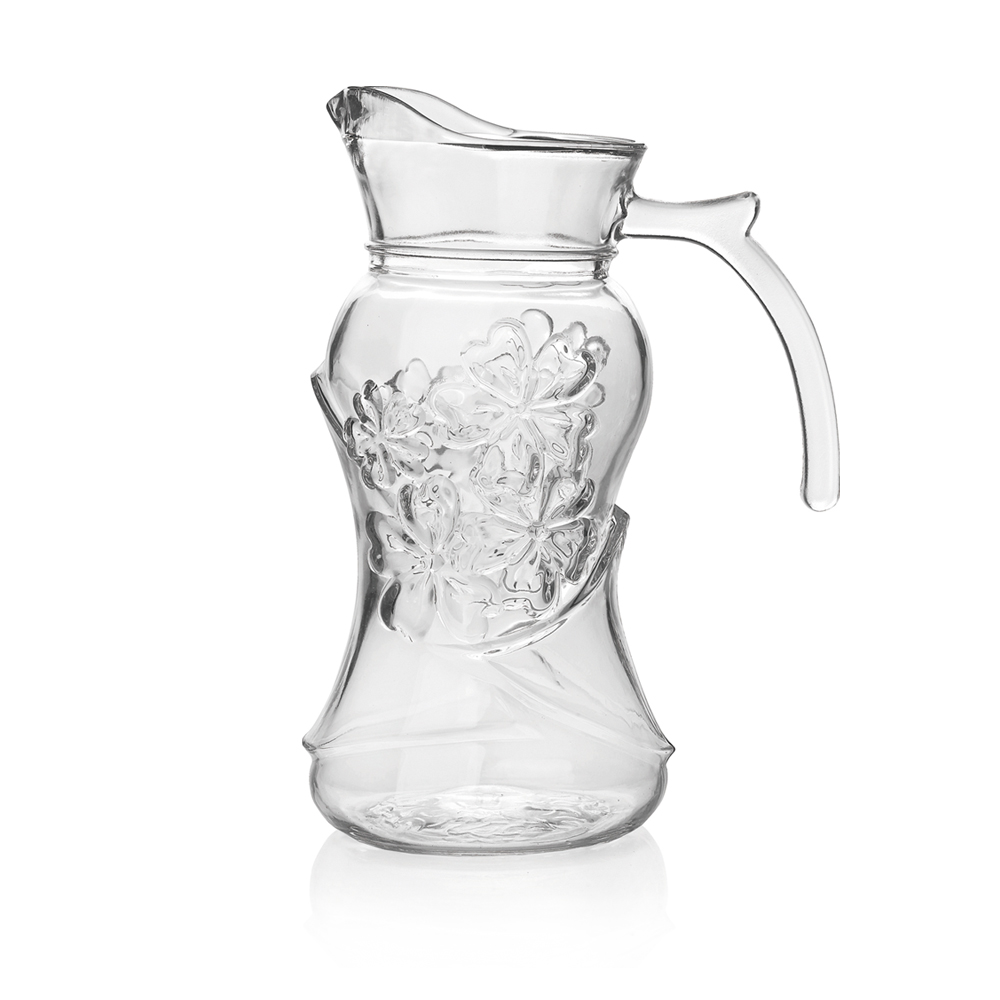 JARRA DE VIDRO 1,8 LT FLORAL - CM12