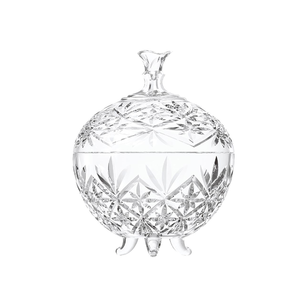 BOMBONIERE DE VIDRO VIVIAN 850 ML -CM6