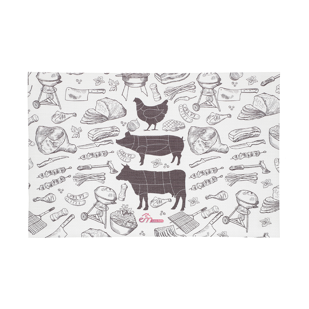LUGAR AMERICANO RET. ESTAMPADO 30X45CM - CM120