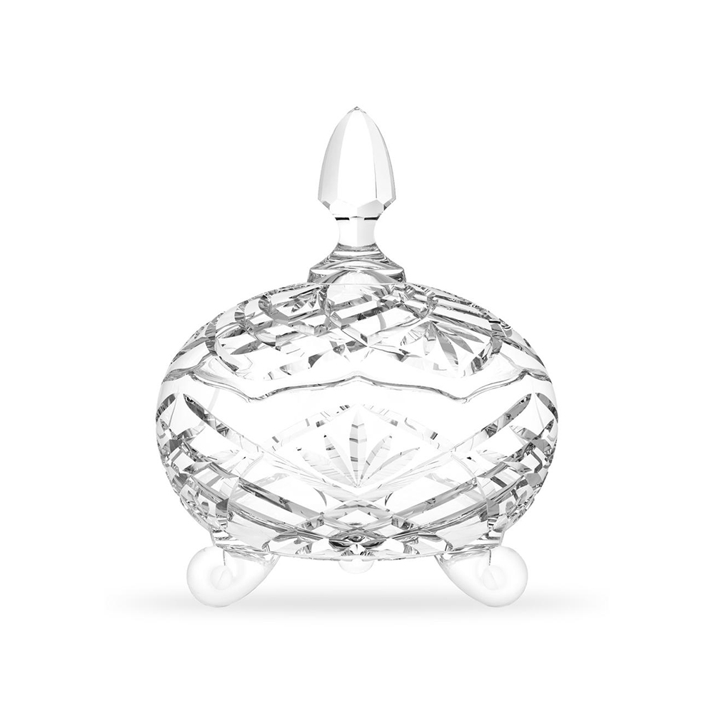 BOMBONIERE DE VIDRO LAVANDER 1,2L - CM4