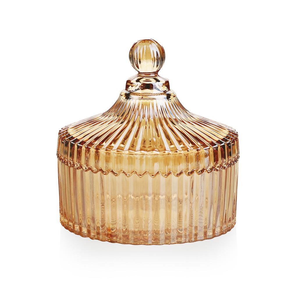 BOMBONIERE DE VIDRO SWITCH GOLD 255ML - CM48