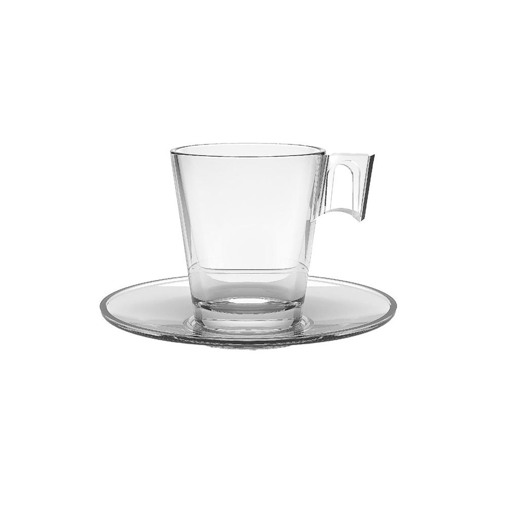 JOGO DE XÍCARAS C/ PIRES PARA CAFÉ 80ML 12PCS - CM6